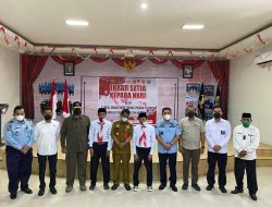 Dua Napiter Lapas Palu Ikrarkan Sumpah Setia kepada NKRI