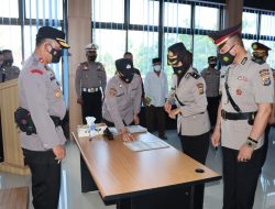13 Perwira Polri di Polres Sigi Dimutasi