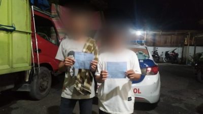 Polisi Bubarkan Aksi Balap Liar di Banggai