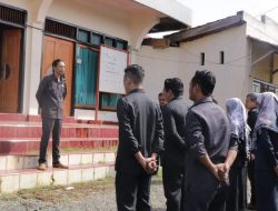 Tahapan Pemilu Dimulai, Ketua Bawaslu Morut Imbau Jajaran Fokus Mengawasi