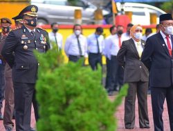 Hadiri Upacara HUT Bhayangkara ke 76, Wabup Ucapkan Terimakasih ke Polri