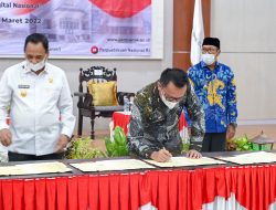 Bupati Morut dan Kepala Perpustakaan RI Tandatangani MOU Peningkatan Gerakan Membaca