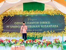 Wabup Morut Resmikan Kantor PT.SPN di Lembontonara, Investasi Harus Untungkan Masyarakat