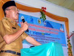 Wabup Morut Ingatkan Kepsek dan Bendahara Hati-hati Mengelola Dana BOS Jangan Sampai Berurusan Hukum