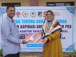 Fraksi PKS Sulteng Realisasikan Bantuan Gedung Sekolah