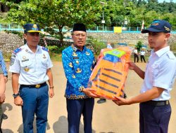 Peringati Harhubnas, Pemkab Morut Beri Bantuan Alat Keselamatan dan BBM