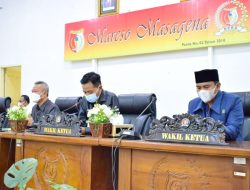 DPRD Sigi Tetapkan LKPJ Bupati 2021