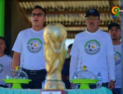 Turnamen Sepak Bola Bupati Cup Dimulai, Delis: Junjung Tinggi Sportivitas