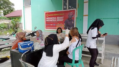 Binda Sulteng Kerjasama Dinkes Sigi Gelar Vaksinasi, Sasar Masyarakat Pelosok