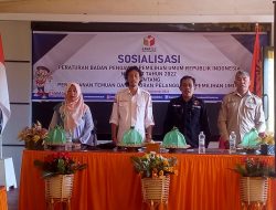 Bawaslu Morut Gelar Sosialisasi Penanganan Temuan dan Laporan Penanganan Pemilu