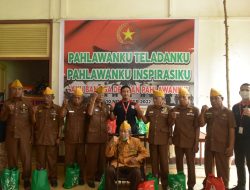Peringati Hari Pahlawan, Alfamidi Cabang Palu Salurkan Sembako
