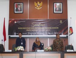 Sosialisasi Dokumentasi dan Informasi Hukum PKPU 7 Tahun 2022 Dihadiri Seluruh Stakeholders