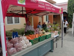 Pasar Tani DTPH Sulteng Dorong Produk Pertanian
