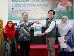 Alimuddin Paada: Pertanian Harus Memiliki Konsep Berkelanjutan