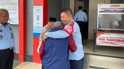 LPKA Palu Bebaskan Dua Anak Binaan