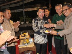 Ramah Tamah HAB, Kakanwil Launching Mars Kemenag Sigi