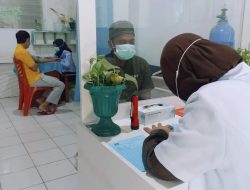 22 WBP Rutan Palu Periksa Kesehatan