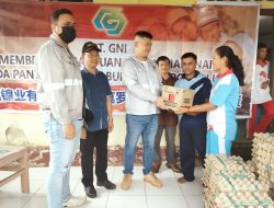 PT GNI Kucurkan 160 Paket Bahan Makanan di Panti Asuhan