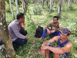 Bhabinkamtibmas Imbau Warga Tidak Terpancing Isu Rusuh PT GNI