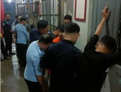 Blok Hunian Napi Rutan Palu Digeledah