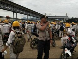 Kondisi Kondusif, Pekerja TKA dan TKI PT GNI Terlihat Harmonis Dalam Beraktivitas