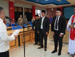 Dua Anggota Direksi Perumda Palu Dilantik