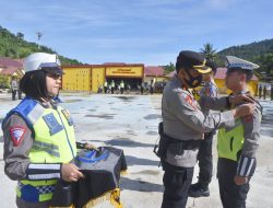 Polres Morowali Utara laksanakan Apel Gelar Pasukan Ops Keselamatan Tinombala 2023