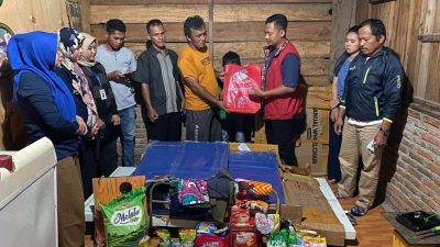 Kemensos Salurkan Bantuan untuk Penderita Kanker Tiroid di Mamuju