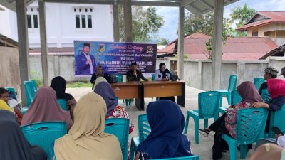 Muhaimin Yunus Jaring Aspirasi Warga Lawanga Tawongan