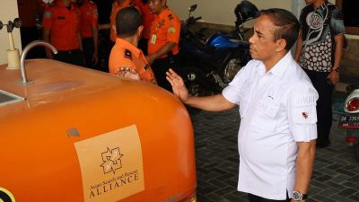 Anggota DPR RI Sambangi Basarnas Palu