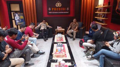 Intimidasi Pemberitaan, Lima Organisasi Wartawan Datangi Polresta Palu