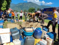 Polres Sigi Musnahkan Seribuan Liter Miras