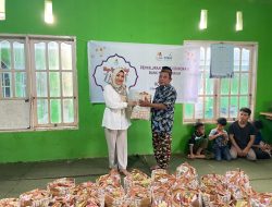 Wujud Kepedulian, Bank Mega Syariah Palu Salurkan Paket Sembako
