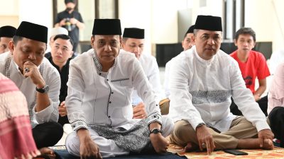 Wagub Salat Idul Fitri 1444 H di Masjid Al Mujahiddin