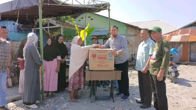 Bupati Touna Akan Bangun 7 Rumah untuk Korban Musibah Kebakaran