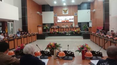 DPRD Kota Palu Adakan Rapat Paripurna Laporan Pansus II