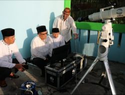 18 Juni, Kemenag Sulteng Pantau Hilal Awal Dzulhijjah 1444 H