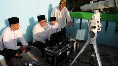 18 Juni, Kemenag Sulteng Pantau Hilal Awal Dzulhijjah 1444 H