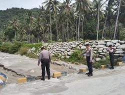 Sat Samapta Polres Sigi Cek Sungai Desa Sambo