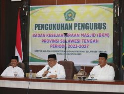 Persiapan Rekernas, BKM Sulteng Gelar FGD