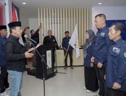 Mohamad Irwan Lantik Pengurus IPSI Kota Palu