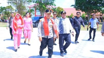 Kunker Kapolda ke Balut Disambut Wabup, Diharap Mempercepat Berdirinya Kantor Polres