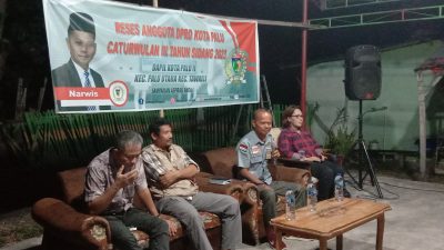 Narwis Tampung Aspirasi Masyarakat Taipa Lewat Reses