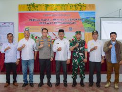 Wabup Morut Hadiri Deklarasi Damai Yang Digelar Kesbangpol Menghadapi Pemilu 2024