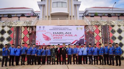 Wabup Morowali Utara Pimpin Upacara Hari Lahir Pancasila 1 Juni 2023