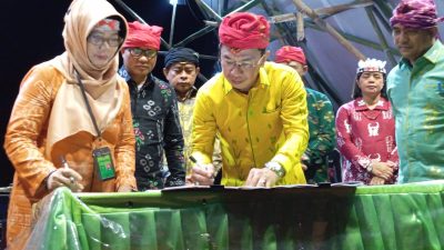 Pemkab Sigi bersama BBTNLL Teken MoU Pelaksanaan Program Jalan Bora-Pandere