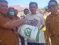 Pemkab Donggala Salurkan 27 Ton Beras Tahap II untuk 2.661 KK