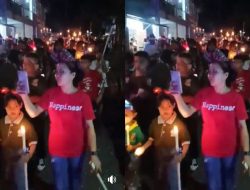 Diikuti Ratusan Jemaat, Pawai Lilin Gereja Eklesia Kolonodale Meriah Menyambut Natal dan Tahun Baru