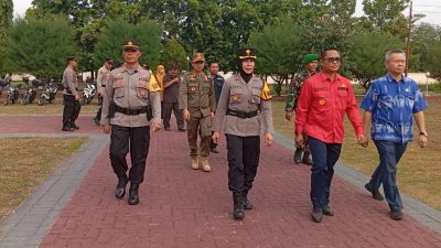 Wabup Pimpin Apel Pengaman Nataru, Polres Sigi Dirikan Enam Pospam dan Satu Posyan