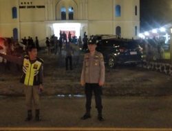 Polres Morowali Utara Memperketat Pengamanan Ibadah Perayaan Malam Natal 2023